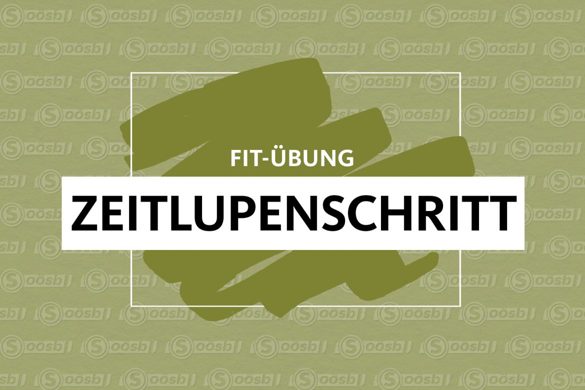 Zeitlupenschritt Zeitlupenschritt